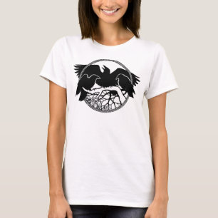 Tanktopet Raven Kråka Art Dam Top T-shirt