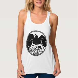 Tanktopet Raven Native Raven Art Dam Top Linne Med Racerback