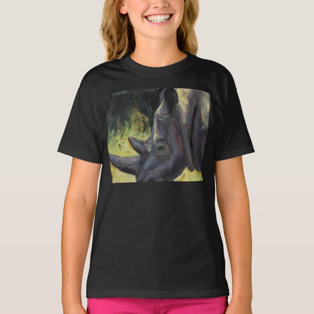 Tanktopet Rhino Spaghetti Strap Tee Shirt (Framsida)