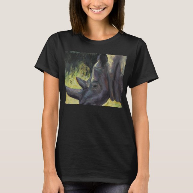 Tanktopet Rhino Spaghetti Strap Tee Shirt (Framsida)