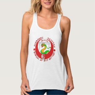 Tanktopet Rushmore Jukite Jujitsu Dam Linne Med Racerback