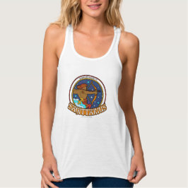 Tanktopet Sagittarius Women's Slim Fit Racerback Linne Med Racerback