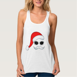 Tanktopet Santa Women Linne Med Racerback