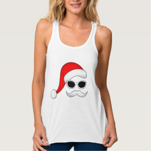 Tanktopet Santa Women Linne Med Racerback