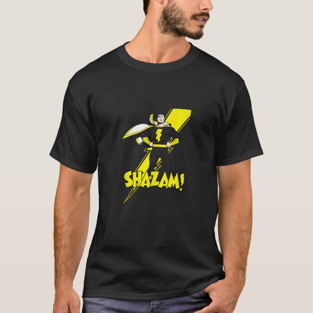 Tanktopet Shazam Lighämt Bolt T Shirt (Framsida)