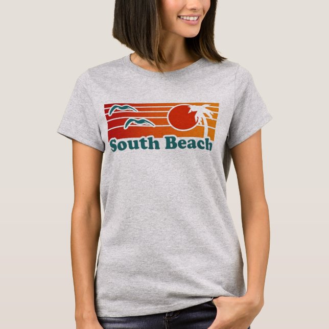 Tanktopet South Beach Miami T-shirt (Framsida)
