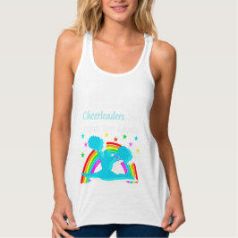 TANKTOPET SPARKLING CHEERLEADER PERSONLIG LINNE MED RACERBACK 