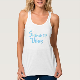 Tanktopet Summer Vibes Linne Med Racerback