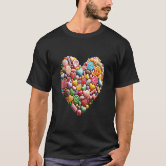 Tanktopet Swearing Candy Collage Valentine Day T Shirt