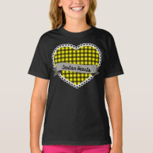 Tanktopet Tartan Hearts Highland Dance Girl