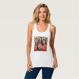 Tanktopet Women's Bella+Canvas Flowy Racerback Linne Med Racerback