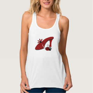Tanktopet Women's Bella+Canvas Flowy Racerback Linne Med Racerback