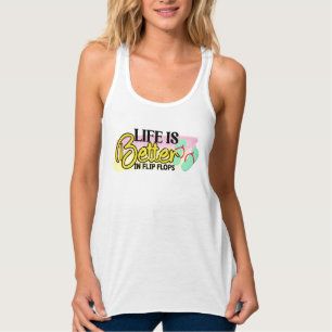 Tanktopet Women's Bella+Canvas Flowy Racerback Linne Med Racerback