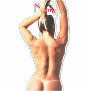 Tanlines Thunder_Cove för Fitness-modell Klistermärken