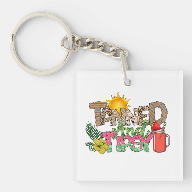 Tannad och tipsy | Roligt Sommardesign Party (Framsidan)
