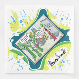 Tanned and Confused | Literal Wordplay Dinner Pappersservett