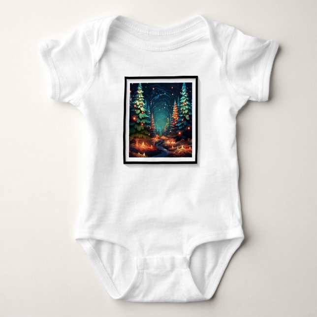 Tannenbaum-strålning T Shirt (Framsida)