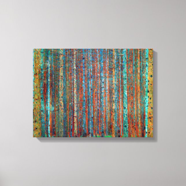 Tannenwald Gustav Klimt Canvastryck (Framsida)