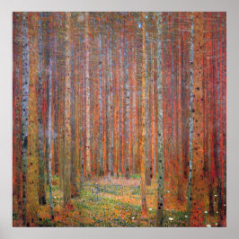 Tannenwald I by Gustav Klimt Poster