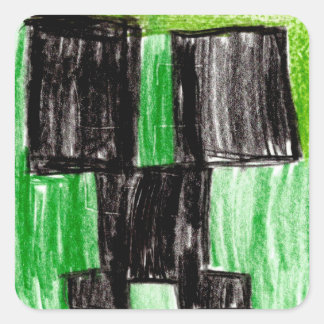 Tanner: Kvadrera klistermärken