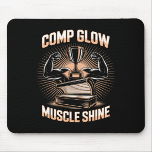 Tanning Bed Comp Glow Fitness Buffs Idrottare Mana Musmatta