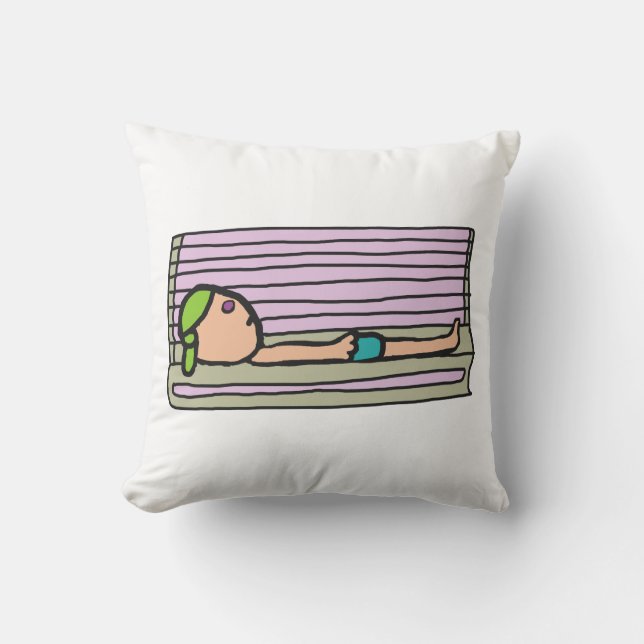 Tanning Bed Kudde (Framsida)