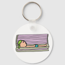 Tanning Bed Nyckelring