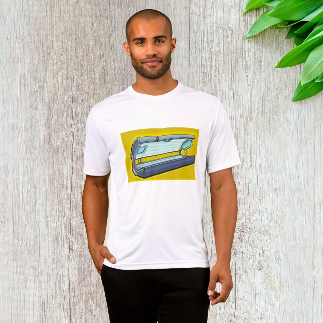 Tanning Bed Retro Spa T Shirt (Skapare uppladdad)