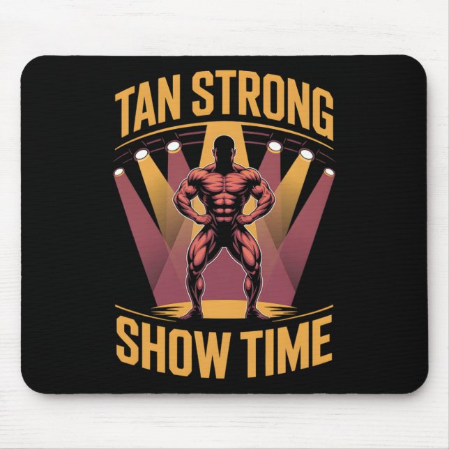 Tanning Bed Tan Strong Idrottares Gym Goers Bronze Musmatta (Framsidan)