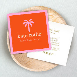 Tanning Cal för mobiltelefonen Handflatan i Rosa M