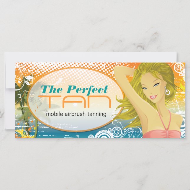 TANNING SALON GIFT CERTIFICATE (Framsida)
