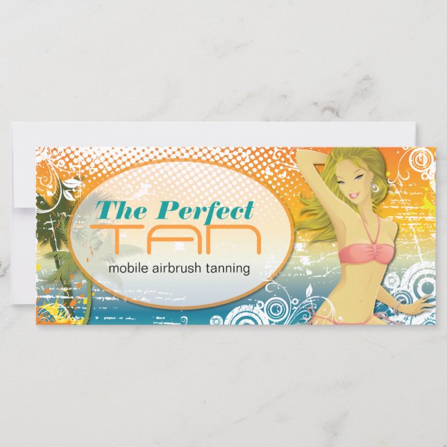 TANNING SALON GIFT CERTIFICATE (Framsida)