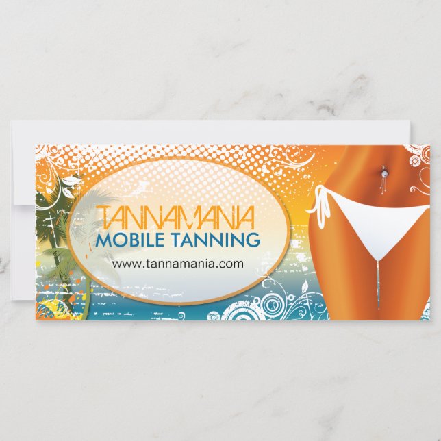 TANNING SALON GIFT CERTIFICATE (Framsida)