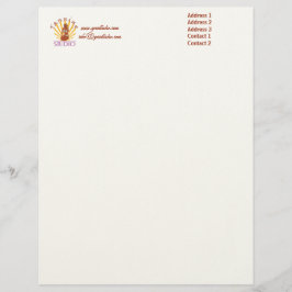 Tanning Studio - Letterhead Brevhuvud