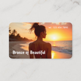 Tanning Visitkort