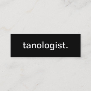 Tanologist visitkort