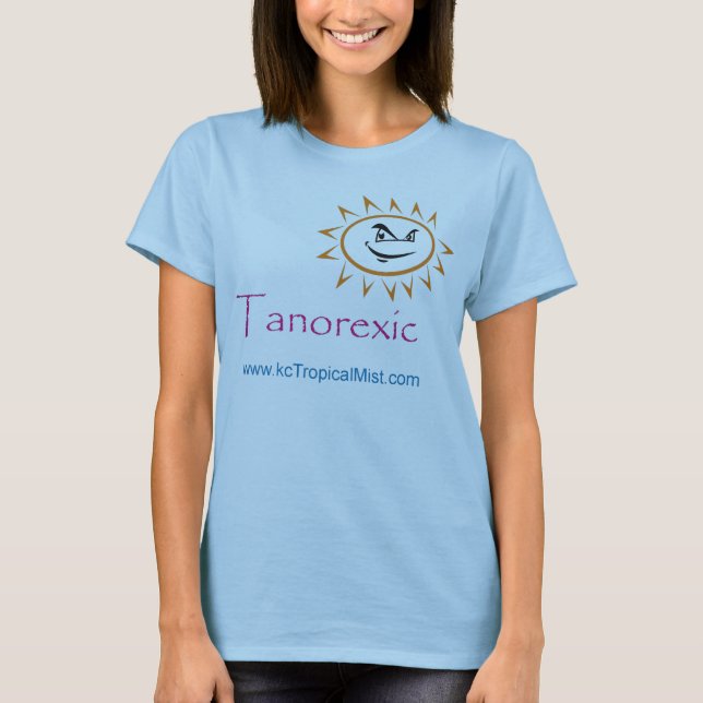 tanorexic tee shirt (Framsida)