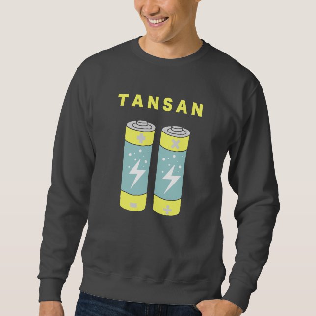 TANSAN-batterier Lång Ärmad Tröja (Framsida)
