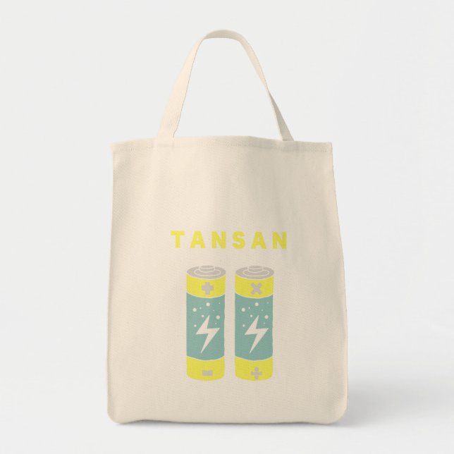 TANSAN-batterier Tygkasse (Framsidan)