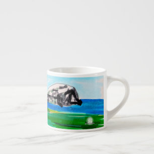 Tantallon Castle och Bass Sten, Skottland Espressomugg