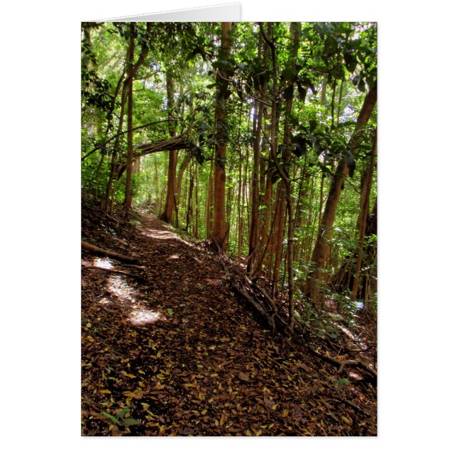 Tantalus Hiking Trail Hälsningskort (Framsidan)