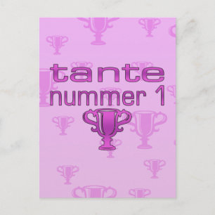 Tante Nummer 1 Vykort