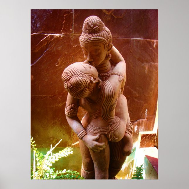 Tantric Statue Poster (Framsidan)
