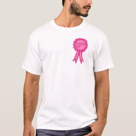 Tantrum Fit Pink Award Ribbon T Shirt