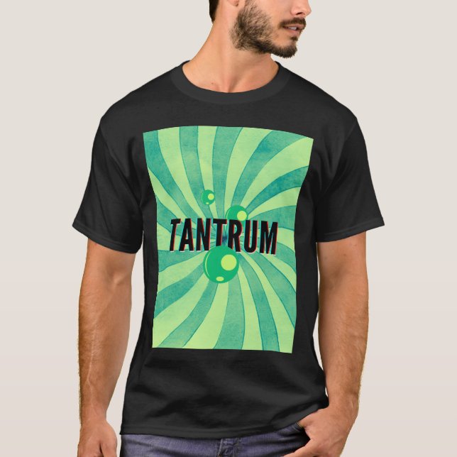 Tantrum Soda funny T Shirt (Framsida)