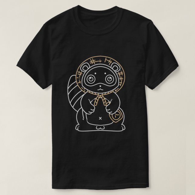 Tanuki 9 t shirt (Design framsida)