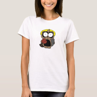 Tanuki med en kakaskjorta tee shirt