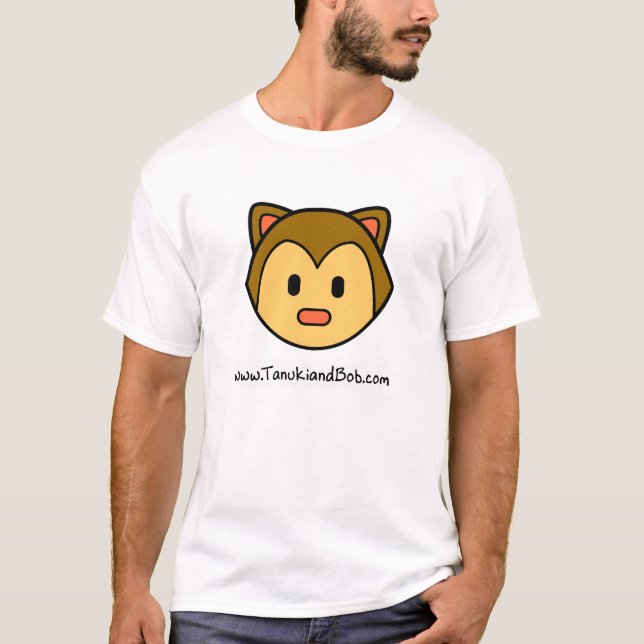 Tanuki skjorta t-shirt (Framsida)