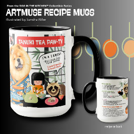 TANUKI TEA PAWTY Chow Art Muse Recipe  Mugg