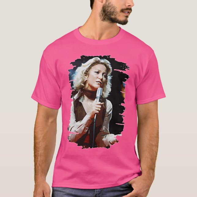Tanya Tucker Brush Art T Shirt (Framsida)